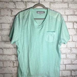 PD&C | Mens Large Mint Green Short Sleeve Tee w/ Pocket